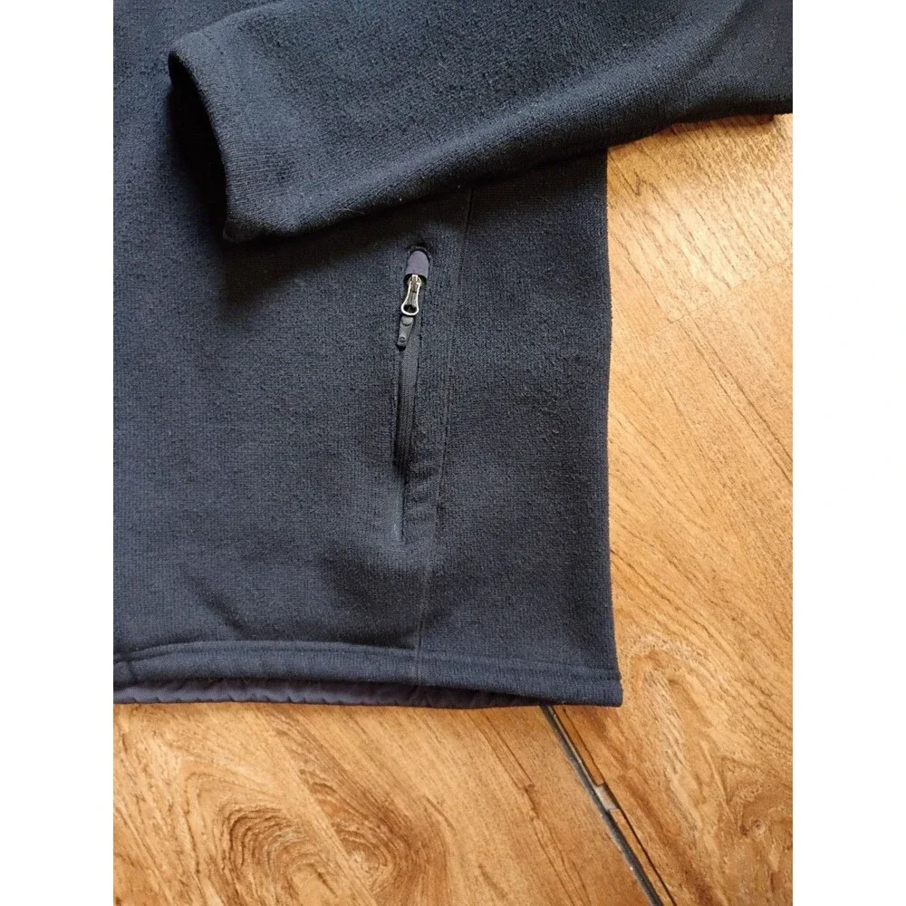 Marmot Black Fleece Full Zip Hoodie Jacket